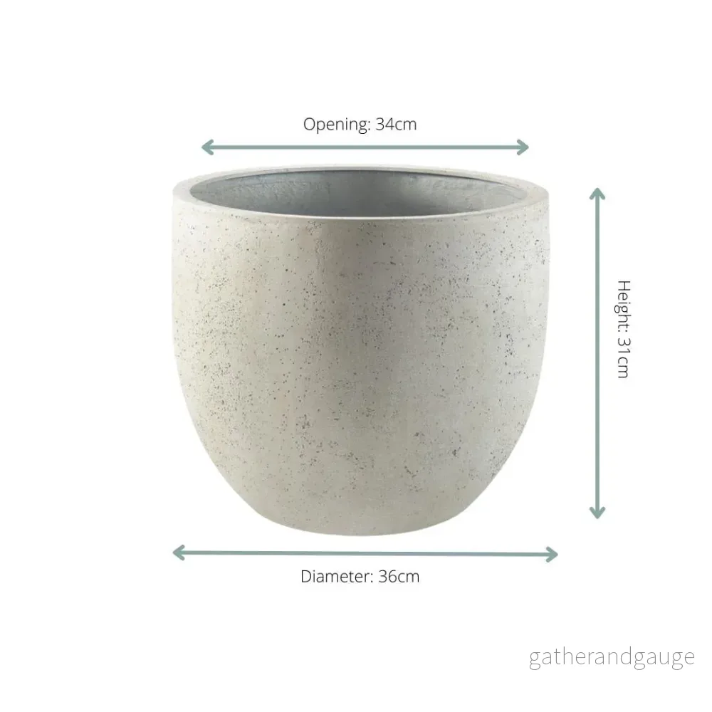 Antik Vit Grigio Kruka 36 cm - Bild 2
