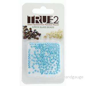 Tjeckiska Firepolish – Pastel Aqua, True 2 mm, 2 gram Tjeckiska Firepolish – Pastel Aqua, True 2 mm, 2 gram