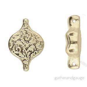 Cymbal Element - Liotrivi Antique brass plated 2-pack
