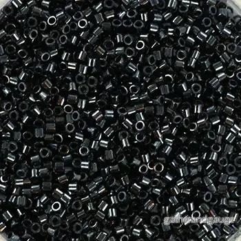 Miyuki Delica – Gunmetal 15/0, 3 gram Miyuki Delica – Gunmetal 15/0, 3 gram