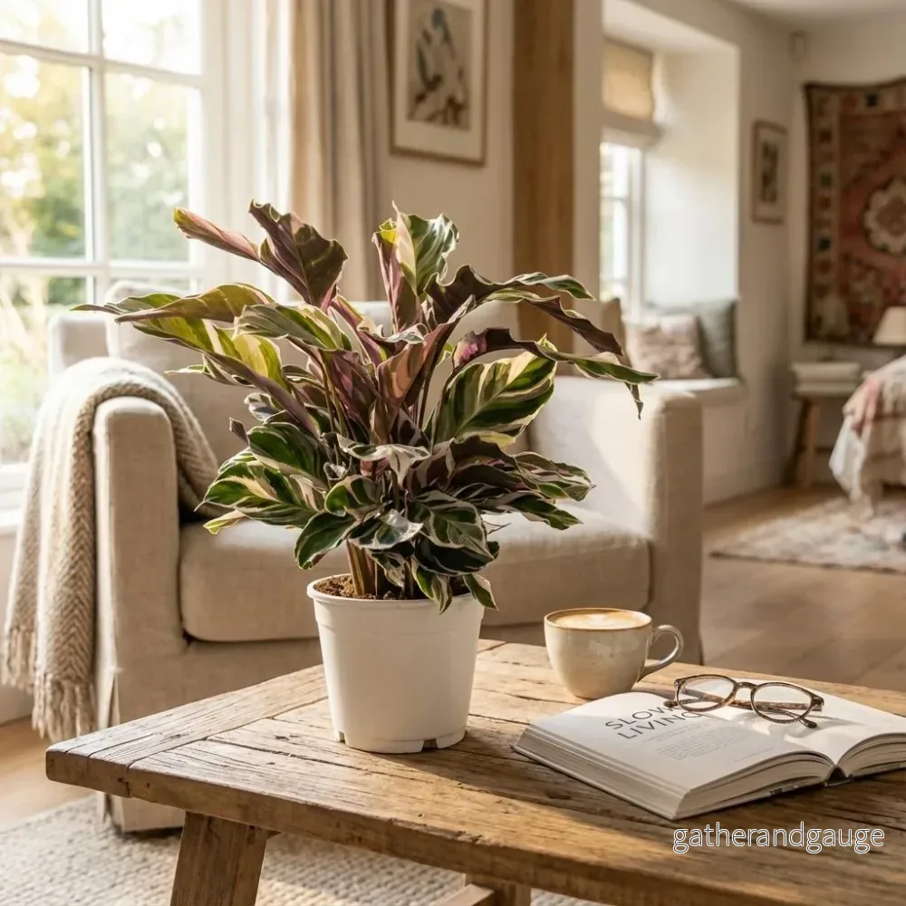 Calathea Fusion White