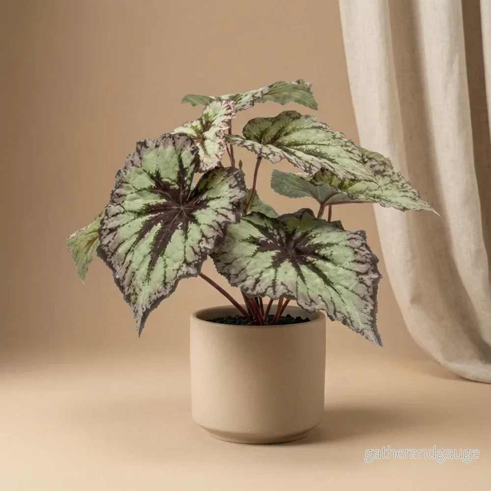 Begonia artificiel h26cm Begonia artificiel h26cm
