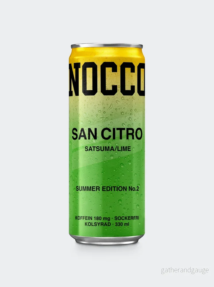 San Citro Satsuma/lime Energidryck, Burk San Citro Satsuma/lime Energidryck, Burk
