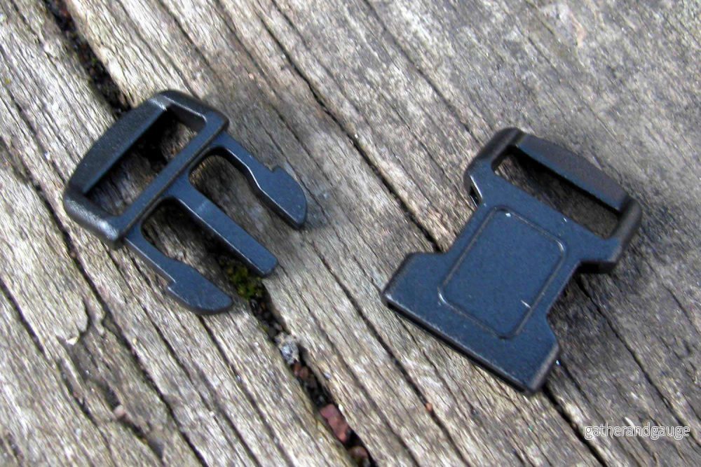 Lås paracord - Svart 12mm, 6-pack - Bild 2