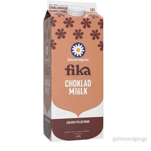 Chokladmjölk fika 1,5% 1,5L Skånemejerier