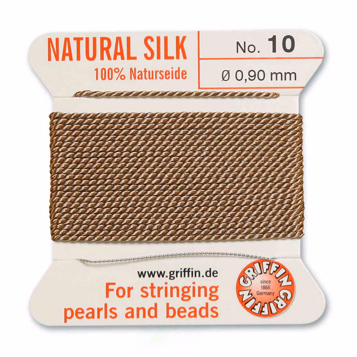 Griffin Silk – Beige strl 10, 1 förpackning