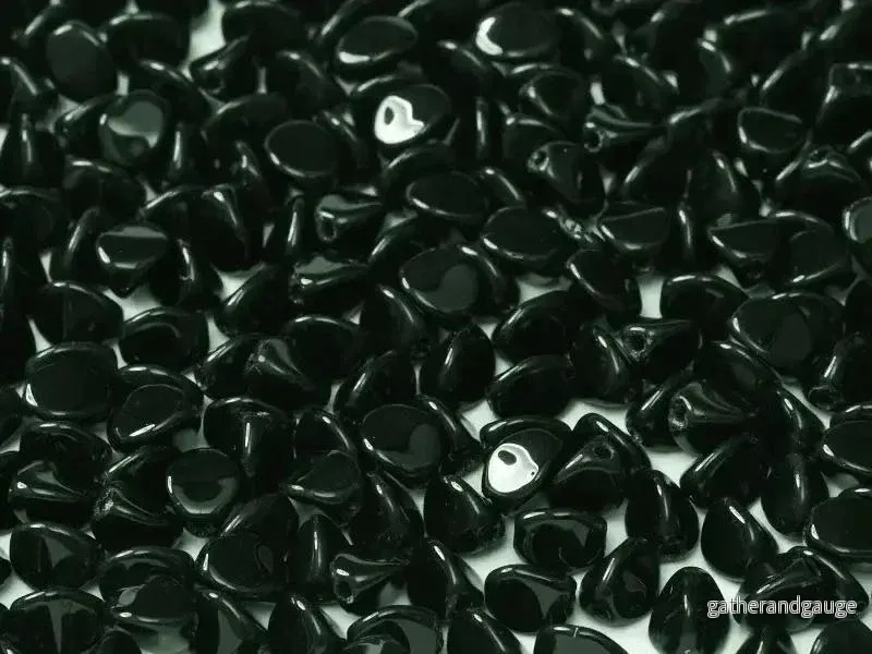Pinch Bead – Jet 5mm, 10 gram Pinch Bead – Jet 5mm, 10 gram