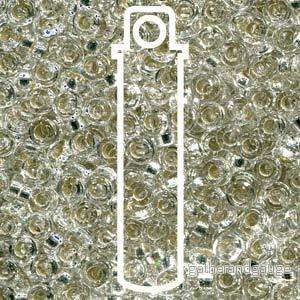 Miyuki Spacer - Silverlined Crystal 2.2x1mm 7 gram