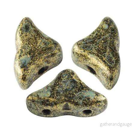 Hélios® par Puca® – Metallic Mat Old Gold Spotted, 10 gram Hélios® par Puca® – Metallic Mat Old Gold Spotted, 10 gram