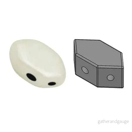 Paros® Par Puca® - Opaque White Ceramic Look, 10 gram