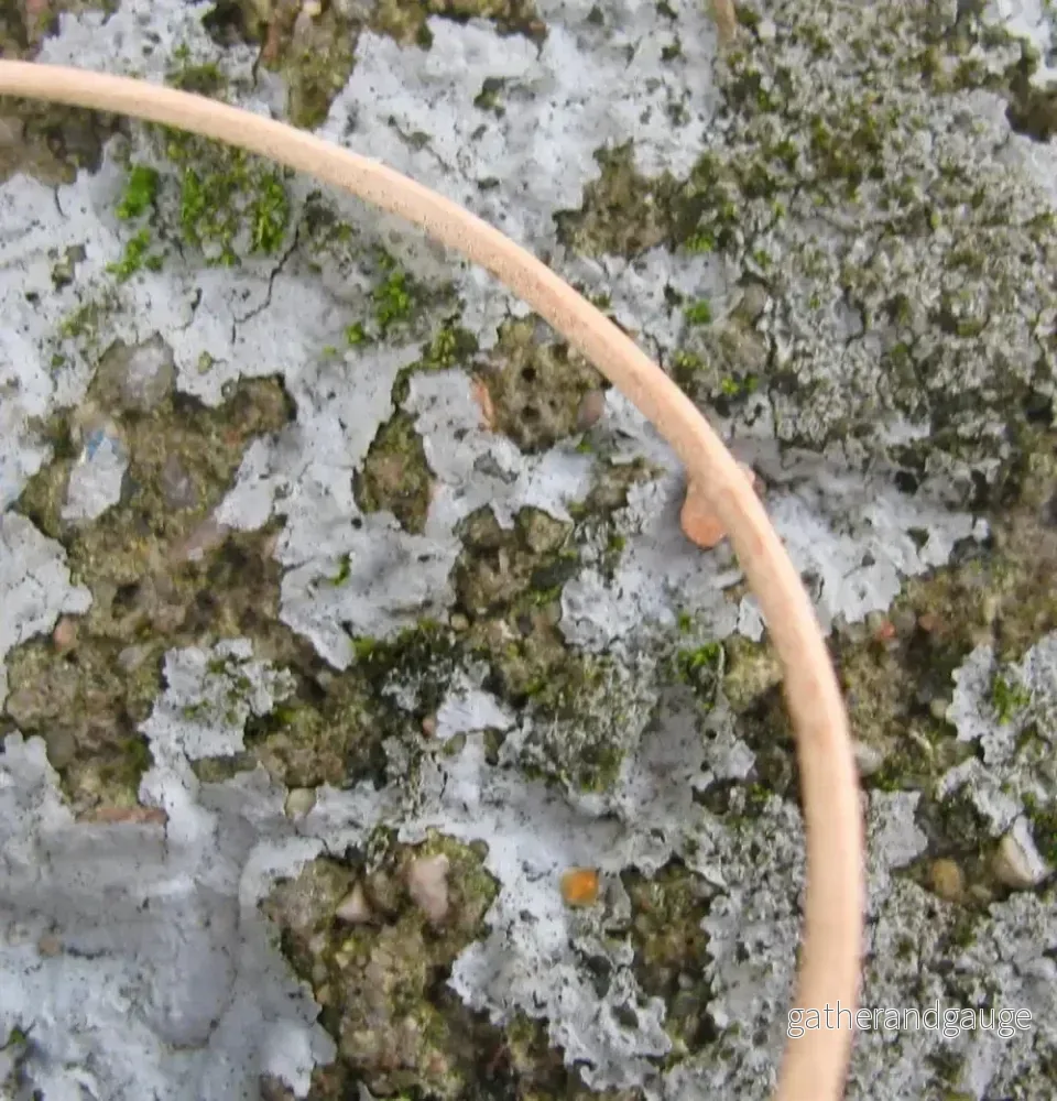 Läderband 1,5 mm - Natur, 1 m - Bild 2
