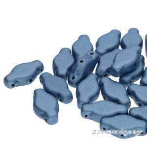 Navette - Jet Suede Blue 6x12mm 10gram