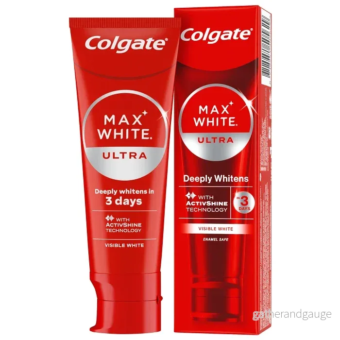Colgate Max White Ultra Active Foam Tandkräm 75ml Colgate Max White Ultra Active Foam Tandkräm 75ml