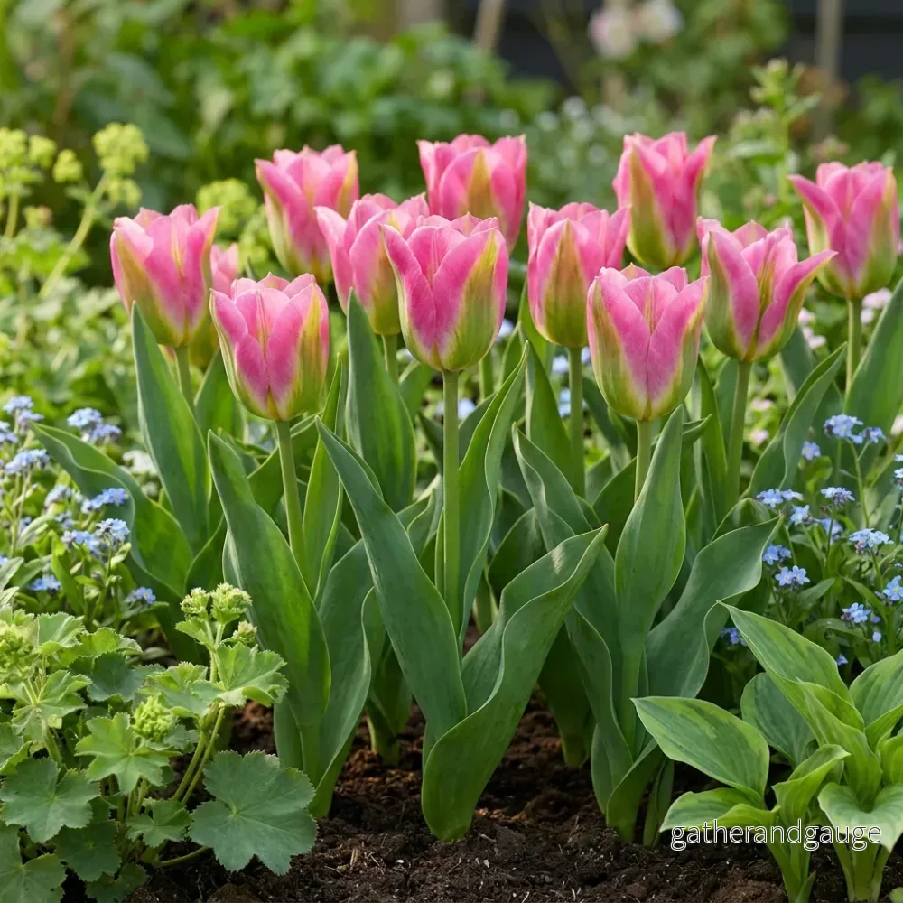 Tulipe Striped Crown en mélange - Bild 2