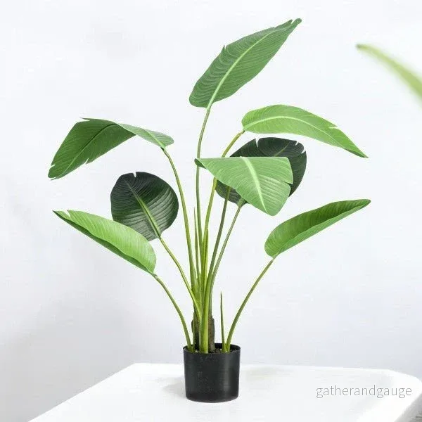 Strelitzia nicolai konstgjord h120cm