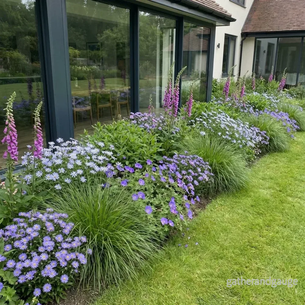 Pack Massif Soleil & Mi-Ombre Violet & Bleu – 30 plantes