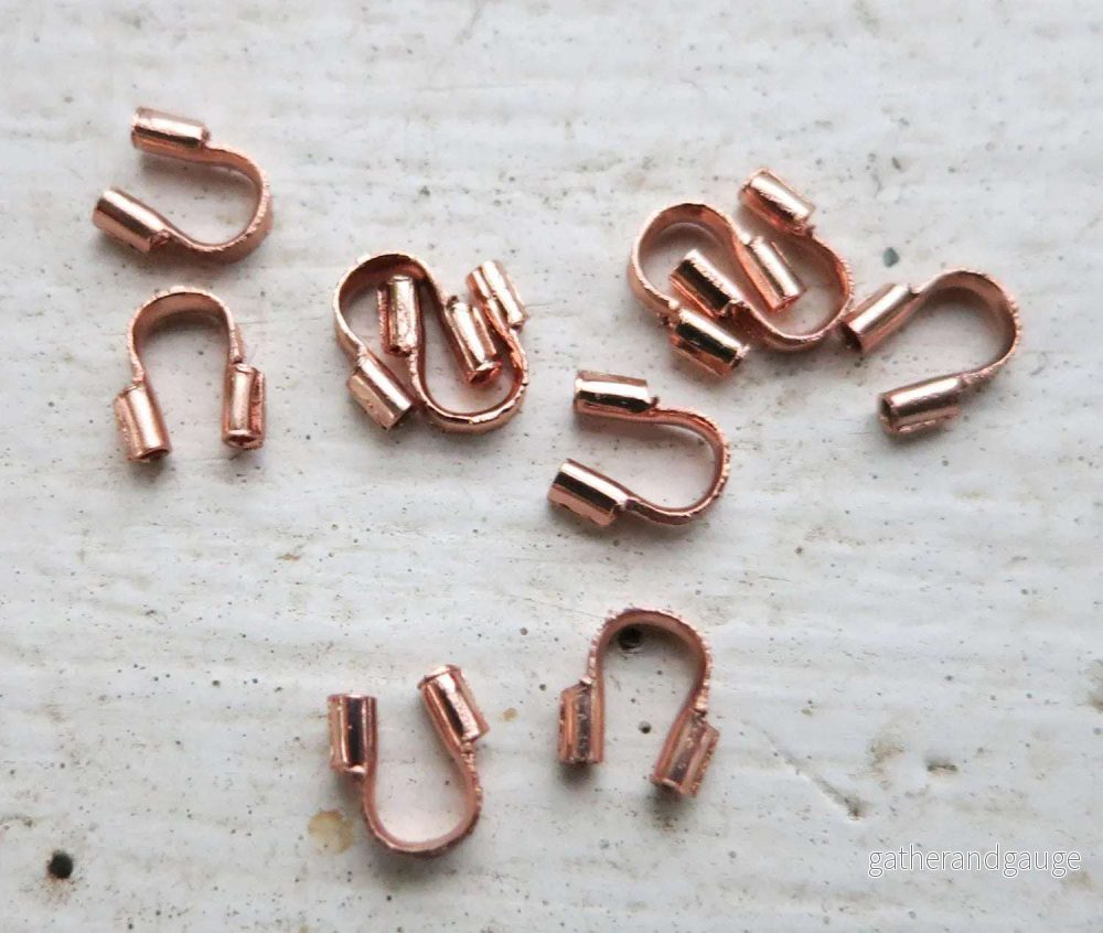 Wireguard - Roséguldfärgad 0,56mm 10-pack