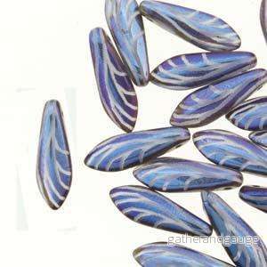 Dagger – Blue Opal Laser Wing 5x16mm, 1 sträng Dagger – Blue Opal Laser Wing 5x16mm, 1 sträng