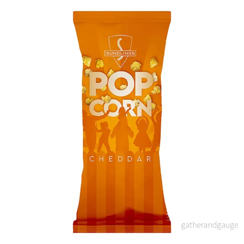 Sundlings Popcorn Cheddar 100g Sundlings Popcorn Cheddar 100g
