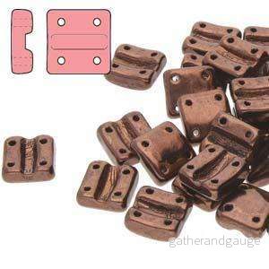 Fixer Bead Vertical - Jet Bronze 5 gram