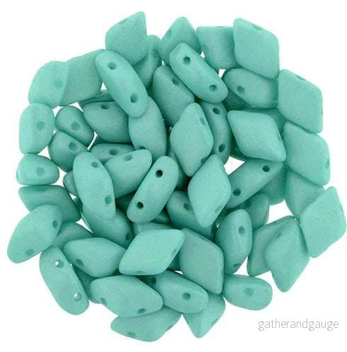 Matubo Gemduo - Saturated Teal 8x5mm, 10 gram - Bild 2