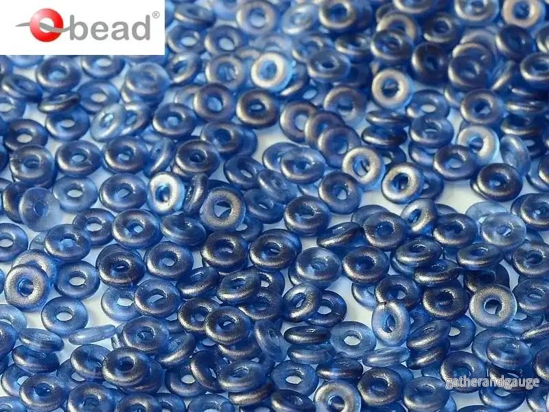 O Bead - GT Crystal Cerulean Blue, 5 gram