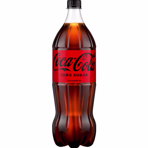 Coca-cola Zero Läsk Pet 1,5l Coca-cola Zero Läsk Pet 1,5l