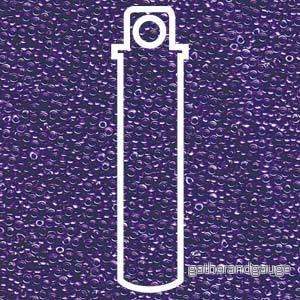 Miyuki Seed Beads - Sparkling Violet Lined Crystal 15/0, 8,2 gram