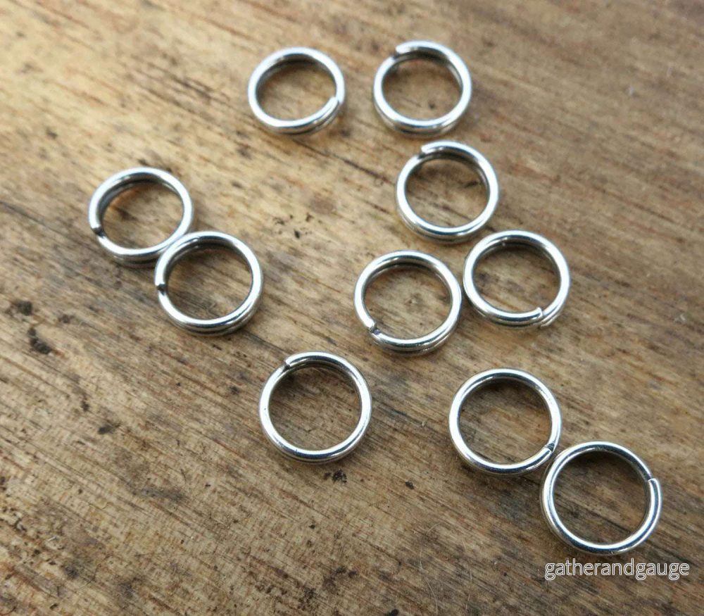 Motringar – Silverpläterade 7mm 10-pack