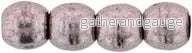 Tjeckiska Druk (Runda) - Saturated Metallic Almost Mauve 3mm, 50-pack
