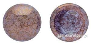 Cabochon Rund – Milky White Luster Topaz/Pink 20mm 1 styck Cabochon Rund – Milky White Luster Topaz/Pink 20mm 1 styck