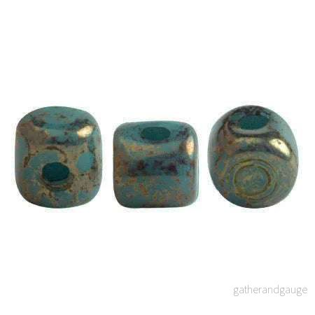 Minos® par Puca® – Opaque Green Turquoise Bronze, 5 gram Minos® par Puca® – Opaque Green Turquoise Bronze, 5 gram