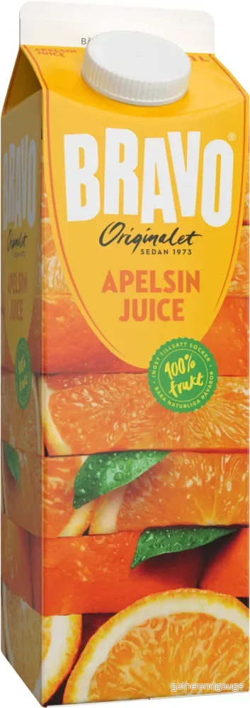 Bravo Apelsin 1L Skånemejeri Bravo Apelsin 1L Skånemejeri