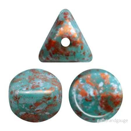 Ilos® Par Puca® - Opaque Green Turquoise Tweedy, 10 gram