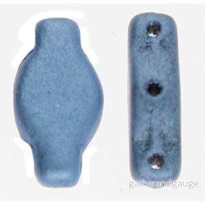 Navette - Jet Suede Blue 6x12mm 10gram - Bild 2