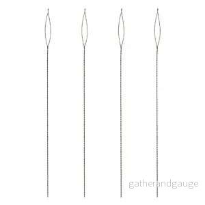 Pärlnålar Basic Elements - Collapsible Eye Needle Extra Fine 4-pack - Bild 2