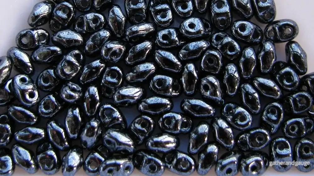 miniDUO - Jet Hematite, 10 gram