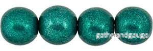 Tjeckiska Druks - Saturated Metallic Blooming Forest Biome 8 mm, 25-pack