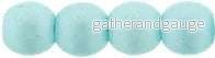 Tjeckiska Druks - Powdery Pastel Turquoise 4 mm, 50-pack