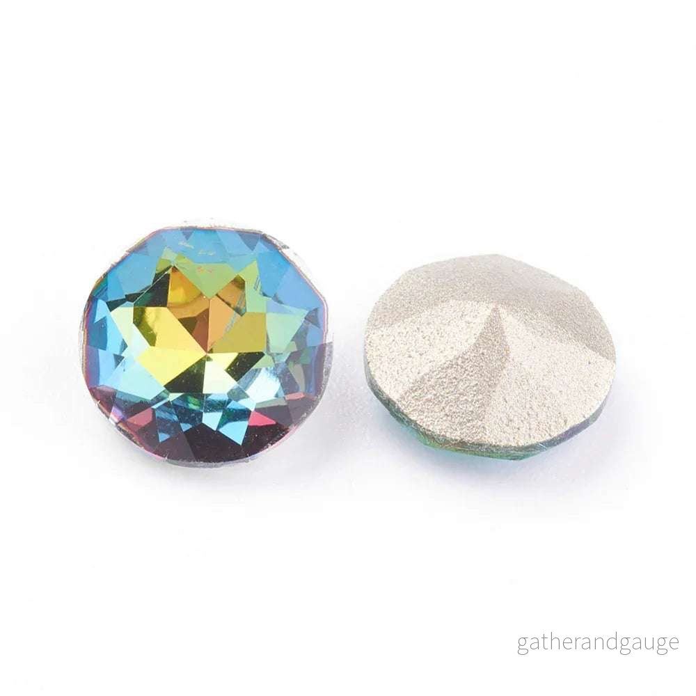 Kinesisk strass - Round stone Vitrail Medium 8mm 1 styck