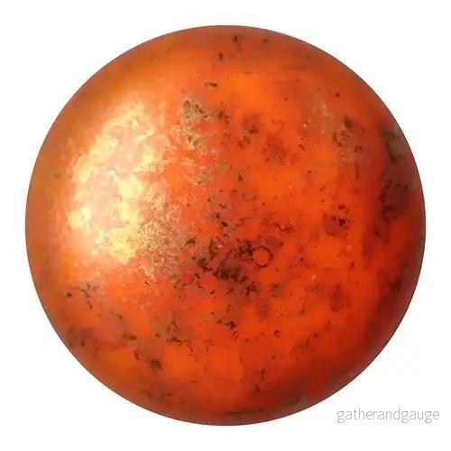 Cabochon par Puca® – Opaque Hyacinth Bronze 18 mm, 1 styck Cabochon par Puca® – Opaque Hyacinth Bronze 18 mm, 1 styck