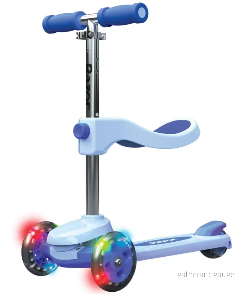 Razor Rollie 2-i-1 Sparkcykel – Blå Razor Rollie 2-i-1 Sparkcykel – Blå