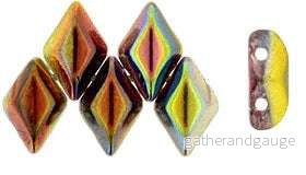 Matubo Gemduo - Magic Line Red/Yellow 8x5mm, 10 gram