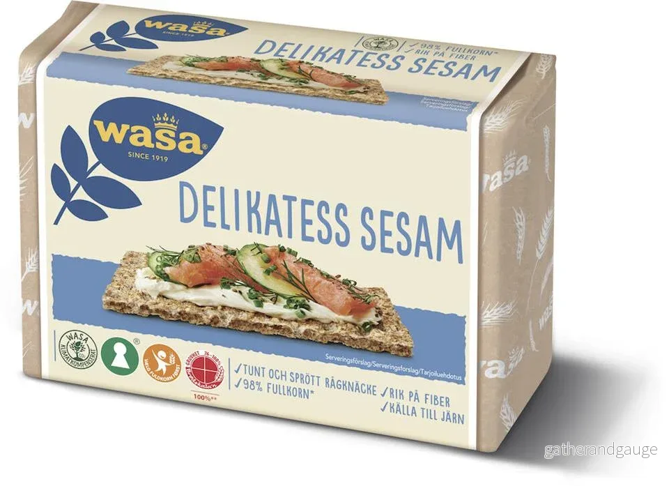 Knäckebröd Delikatess Sesam 285g Wasa