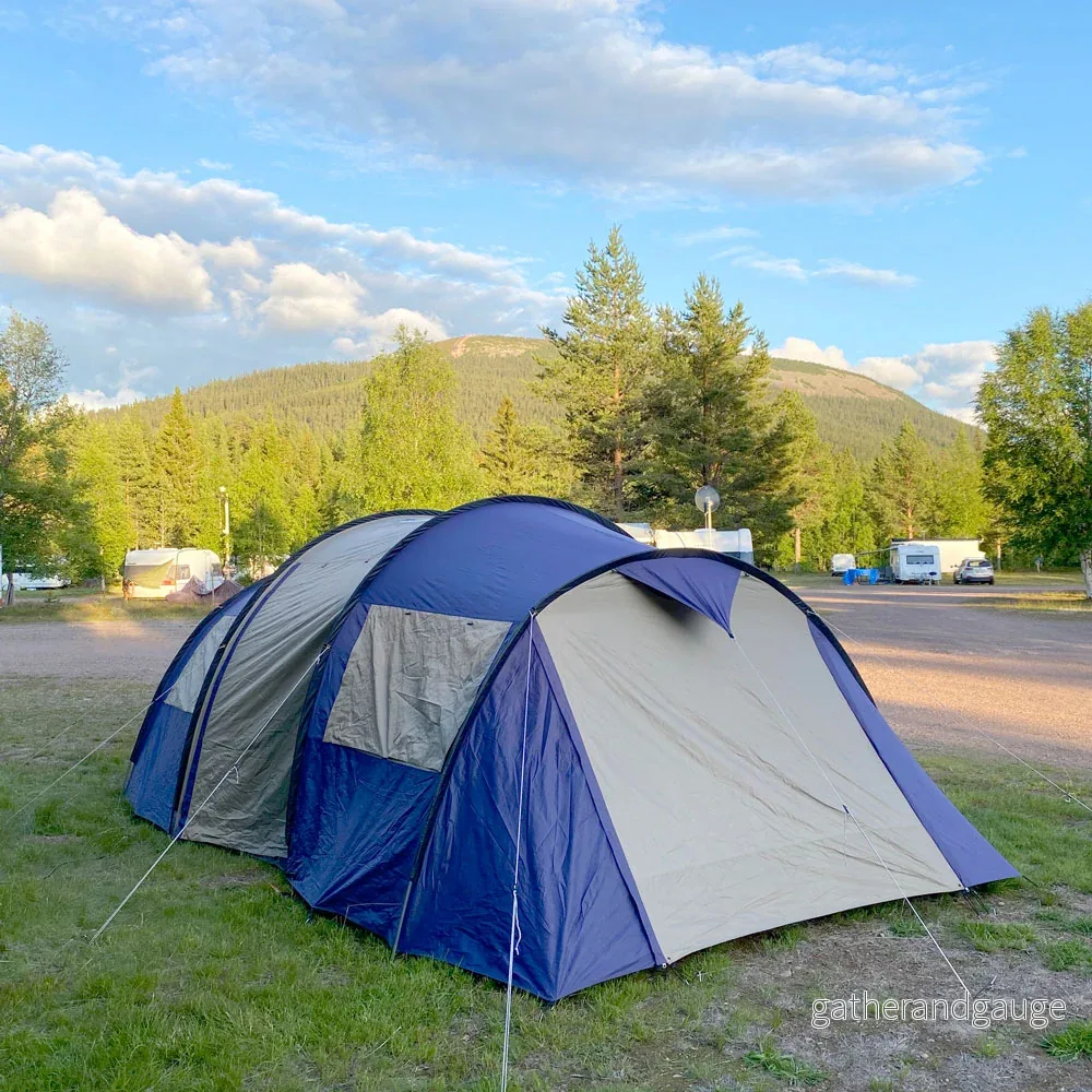 Campingplats för tält Campingplats för tält