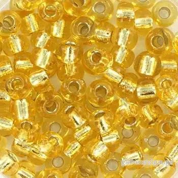 Miyuki Seed Beads - S/L LT Gold 6/0, 10 Gram