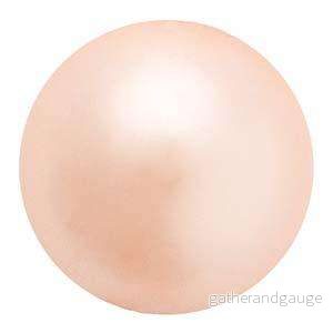Preciosa Pearl Round - Maxima Peach 4 mm, 50- pack - Bild 2