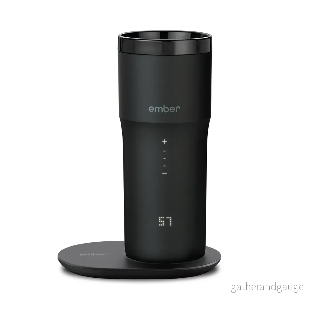 Elektrisk kaffe resemugg svart V2 – 355ml