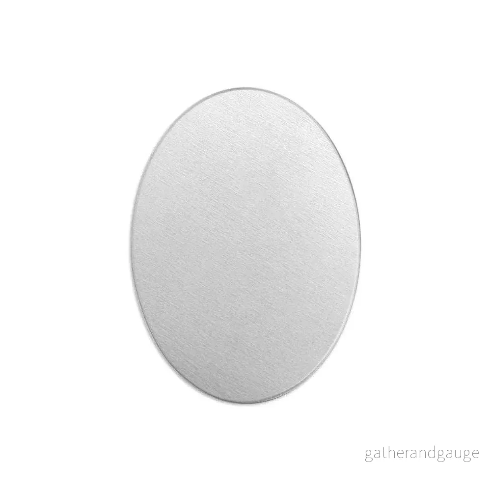 ImpressArt Oval Premium Stamping Blanks Alkeme 18g