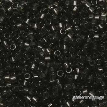 Miyuki Delica – Transparent Dyed Charcoal 11/0, 5 gram